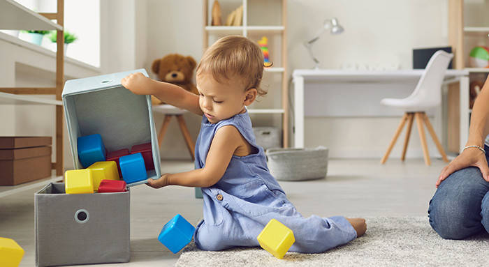 Découvrez 5 astuces pour ranger les jouets dans une chambre d'enfant