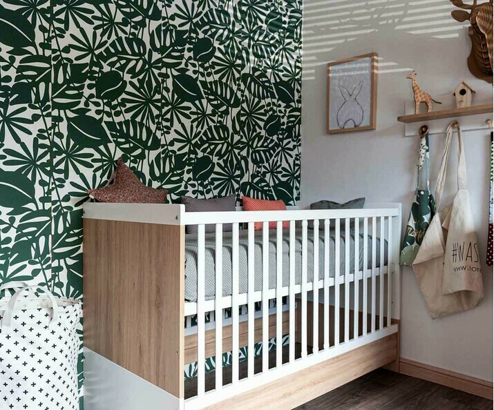 Lit Bebe Evolutif A Barreaux Holly En Bois 70x140 Cm Mixte