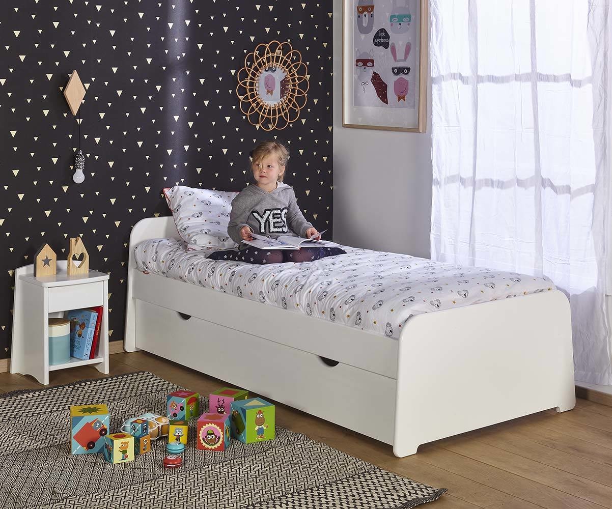 Lit Enfant Evolutif Avec Barrieres Eden Lit Securitaire Et Design