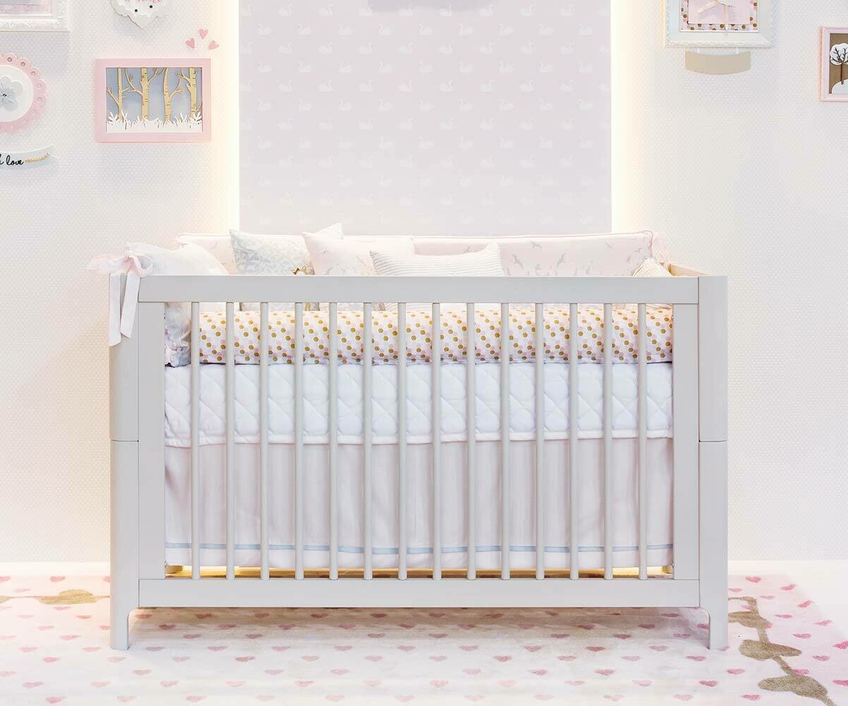 Lit Bebe Evolutif 70x140 Cm Mobilier En Bois Avec Matelas Inclus