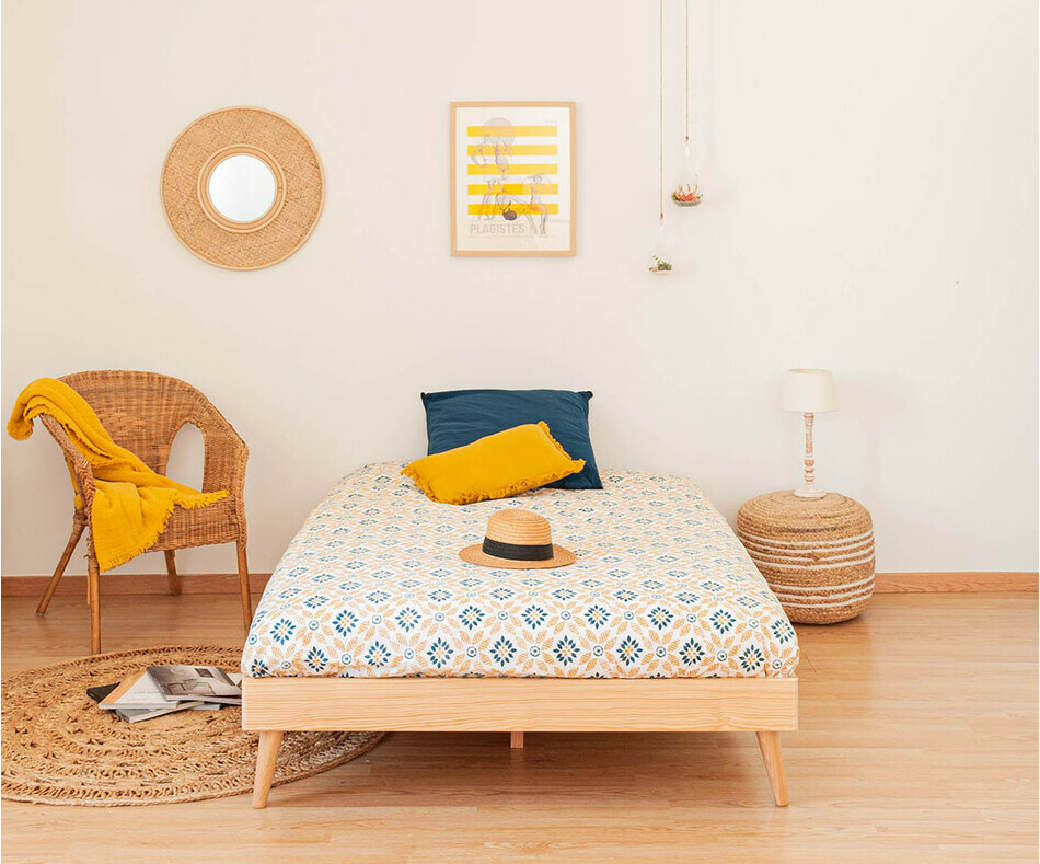 Lit Honey - Bois massif Lit Honey - Bois massif