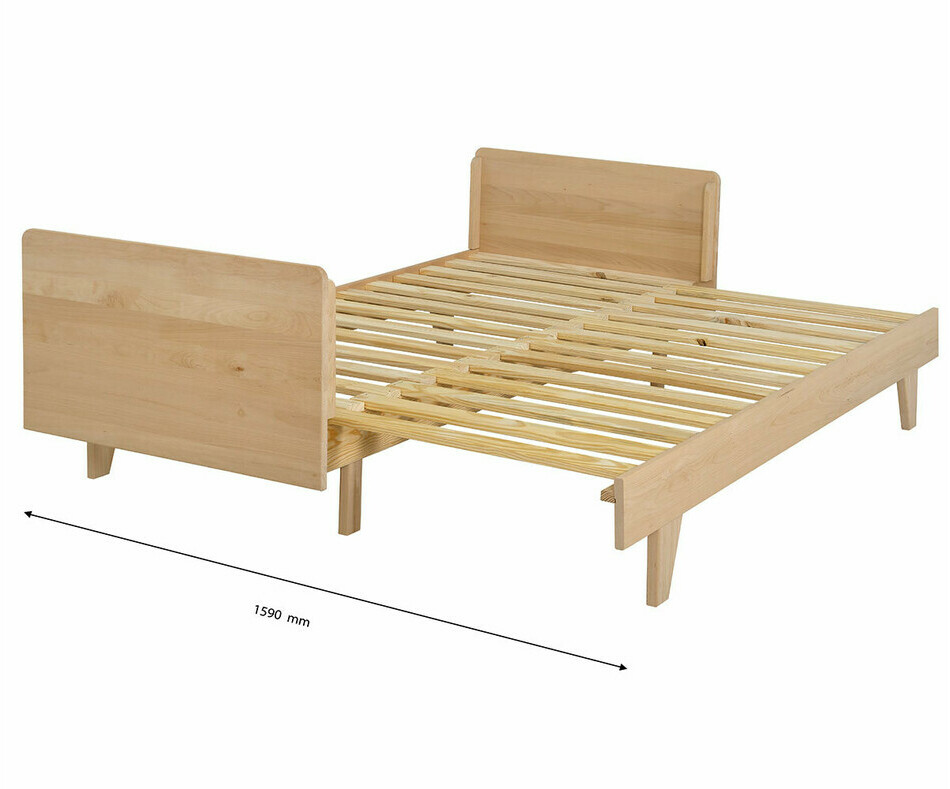 Dimensions Lit Nature avec sommier gigogne Nature Dimensions Lit Nature avec sommier gigogne Nature