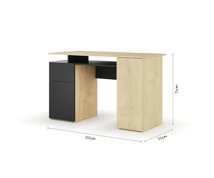 Dimensions bureau Jini enfant