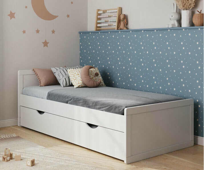 Lit enfant gigogne avec 2 matelas - Foray