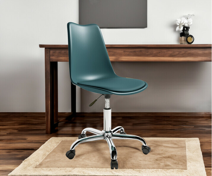 Chaise de bureau ado Nylo Turquoise