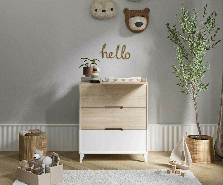 Commode avec plan à langer bébé - Djambo