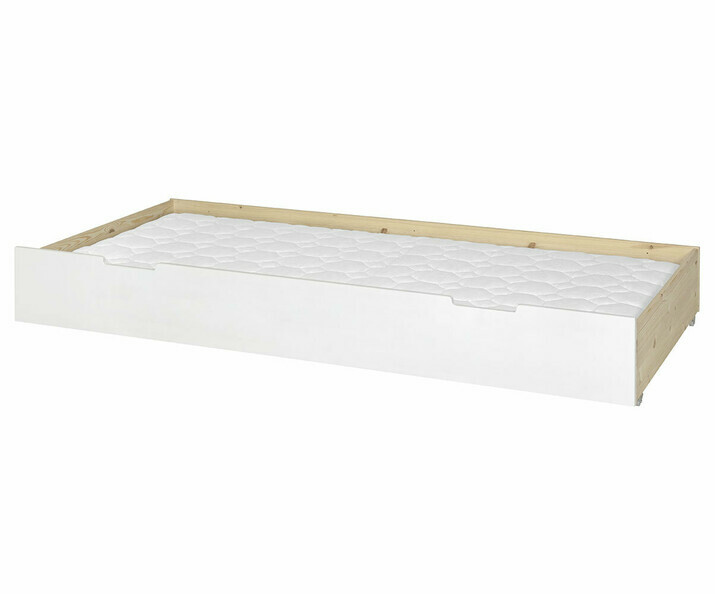 Tiroir de lit Uma blanc (matelas en option)